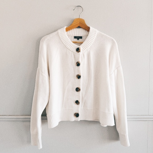 Quince Sweaters - QUINCE > Cropped Cardigan